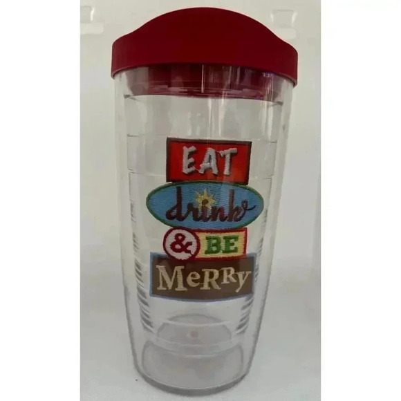 Tervis | 16 oz. Eat, Drink & Be Merry tumbler. And - Picture 1 of 11